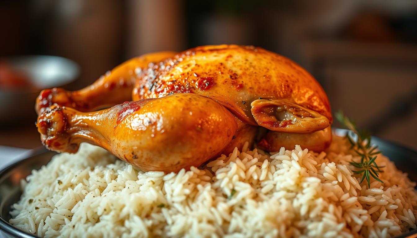 Oven Baked Chicken and Rice